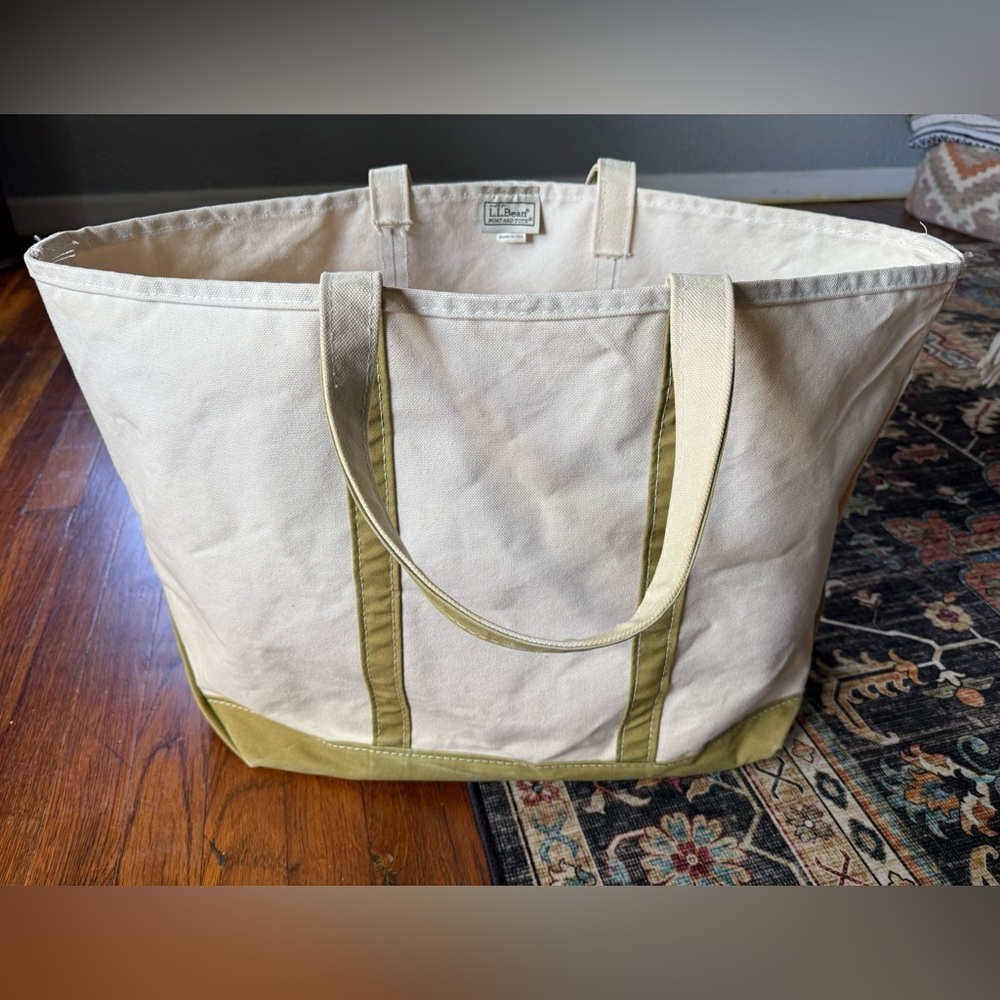L.L. Bean XL Boat & Tote